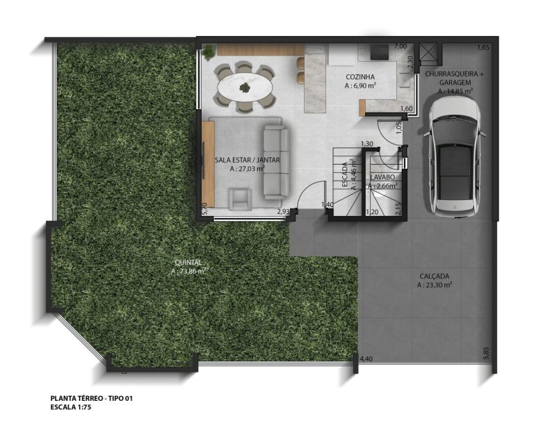 Planta Têrreo Op 01 Min